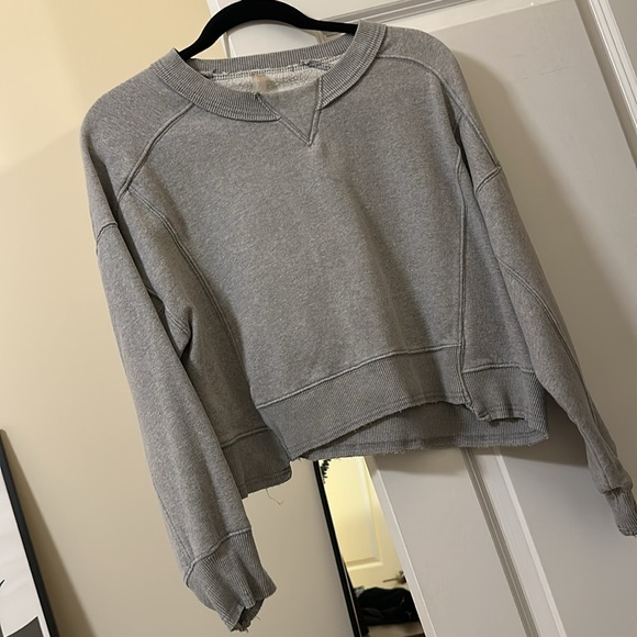 Free People | FP Movement | Intercept Pullover | Heather Gray | XS - Picture 4 of 8